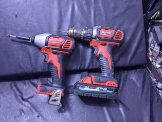 Milwaukee drill and impact