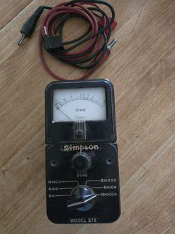 Vintage OHM meter