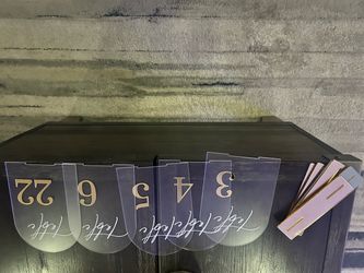 Table numbers