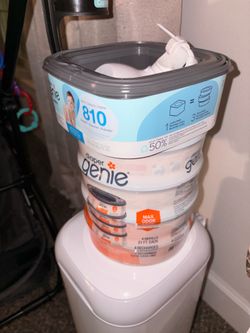 Diaper Genie Select+ 2 refill kits(2000 bags)