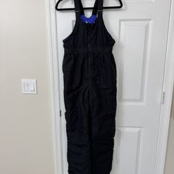 Kids size large all in motion, winter snow bibs like new condition in Weston