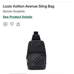 Louis Vuitton Sling Bag Unisex