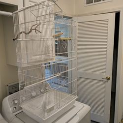 Bird Cage and Stand