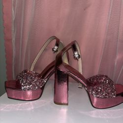 pink high heels