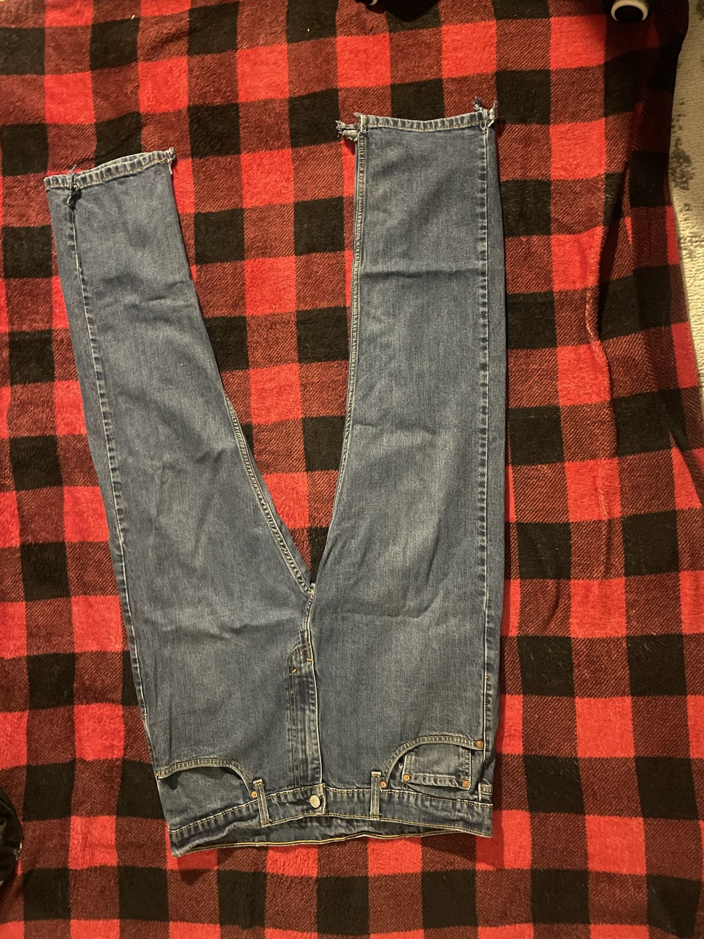505 Levi’s Light Blue Denim