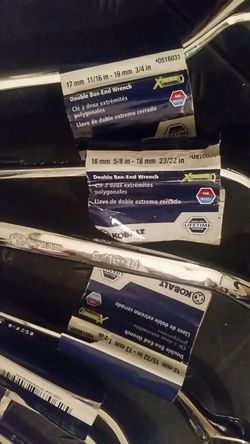 Kobalt double box extreme access wrench set