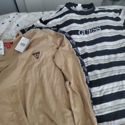 Guess T Shirts/ Long Sleeve