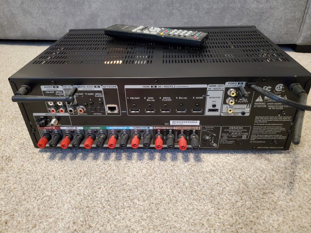 Denon AVRS710W Receiver for Sale in La Costa, CA OfferUp