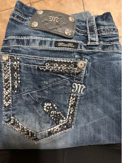 Miss me straight legs size 30r