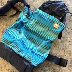 Baby Tula ergonomic multi position toddler carrier, Laguna sky color (25-60lb