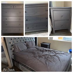 Bedroom Set and Desk