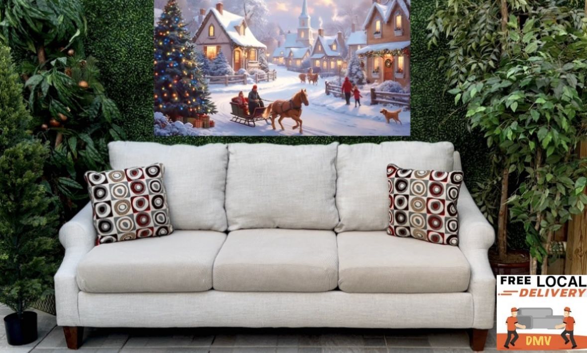 American Furniture Light Gray Couch