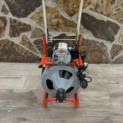 RIDGID K-400 T3 Powered Auto Feed Drain Cleaner Snake Auger Machine Like New!,Ridgid,Ridgid K-400 T3 Like NEW!!!,drain Snake,snake,sewer Rooter Snake,