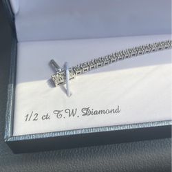 1/2 ct Diamond Bracelet (PRICE CUT)