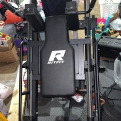 J RitFit BLP01 3-In-1 Leg Press And Hack Squat Machine