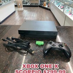 XBOX ONE X SCORPIO