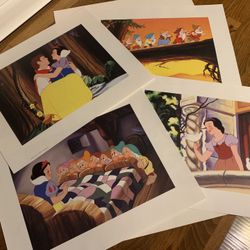 Disney Lithographs Great Condition