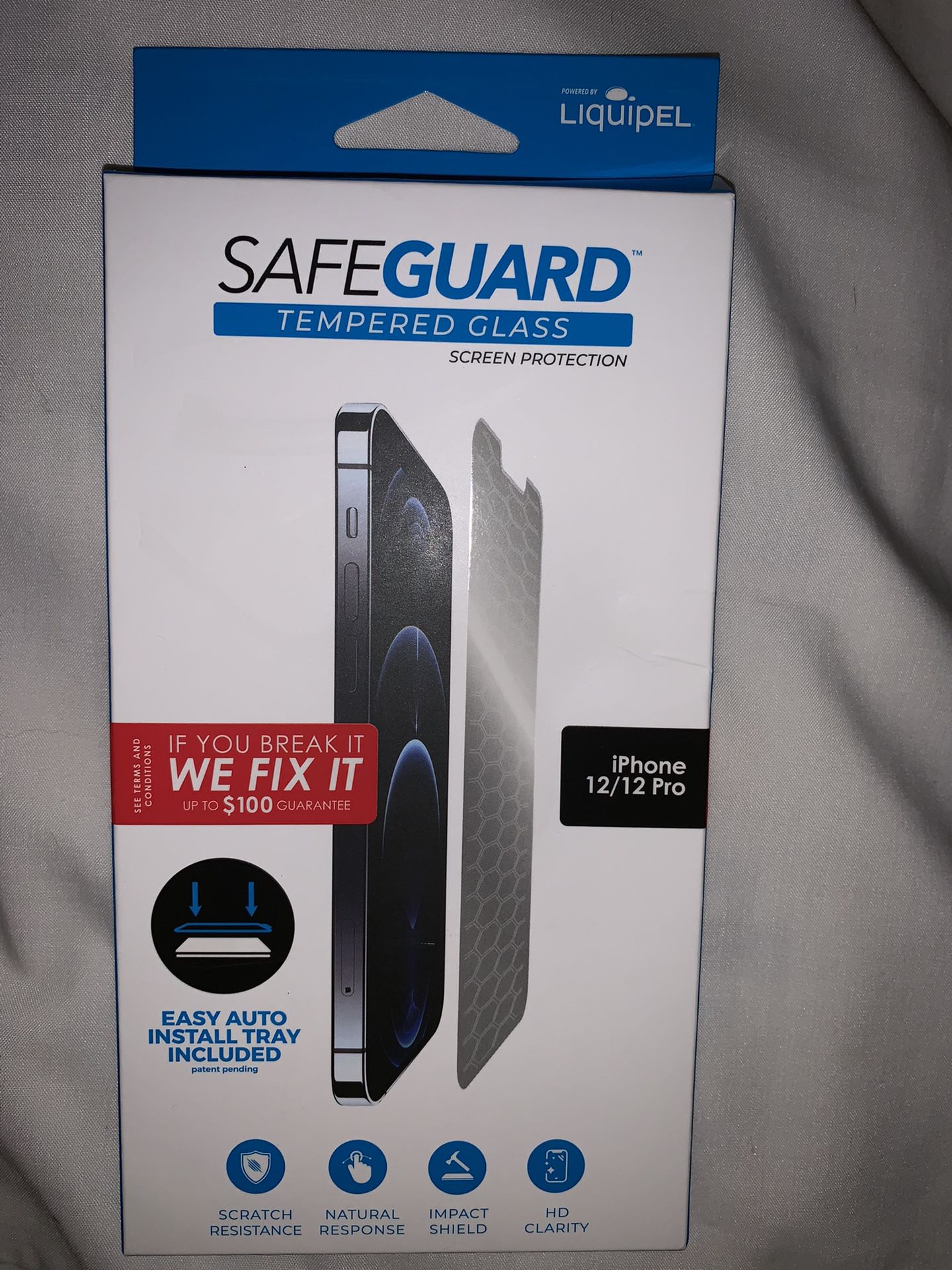 Safeguard Screen Protector iPhone 12/12 Pro
