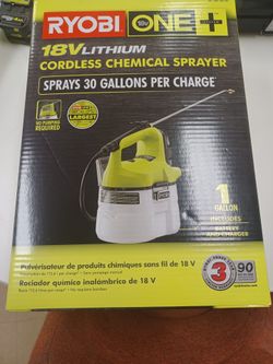 Ryobi ONE+ 18V Lithium-ion Cordless Chemical Sprayer