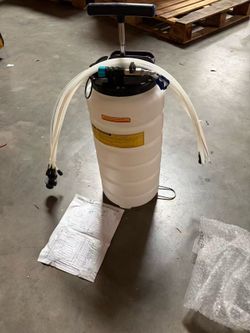 Electric Submersible Pump Pneumatic Vacuum Pump Pumping Unit Engine Oil Brake Fluid 15L Pneumatic/Manual Oil Pump