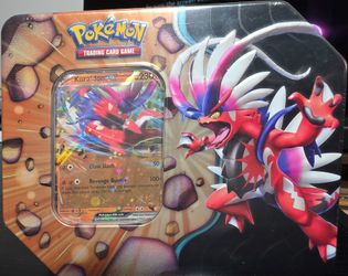 Pokemon TCG Slashing Legends Tin Koraidon Ex NEW FACTORY SEALED