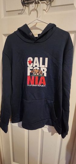dusty navy blue hoodie