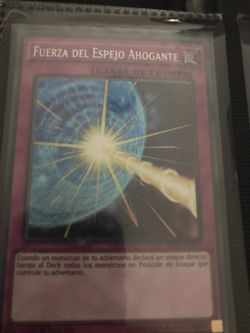 Yugioh Spanish Drowning Mirror Force