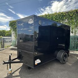New 6x10 Enclosed Cargo Trailer