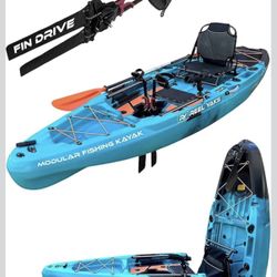 Reel Yaks Rapido Modular Fishing Kayak Fin Drive - 10.8ft