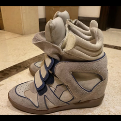 Isabel Marants Grey with Blue Trim