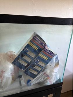55 gallon tank with accessories