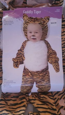 Toddler Tiger Costume