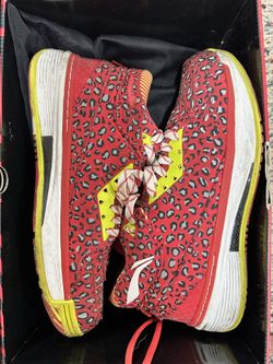 WOW Li-Ning Way Of Wade Red Leopard RARE (Used)