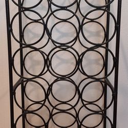 WINE RACK "WROUGHT IRON"