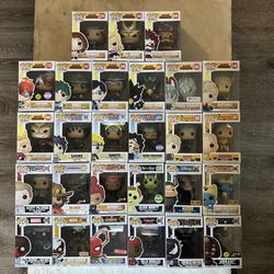 My Hero Academia , Naruto, One Punch Man Funko Pop Lot - DEEP PRICE CUT