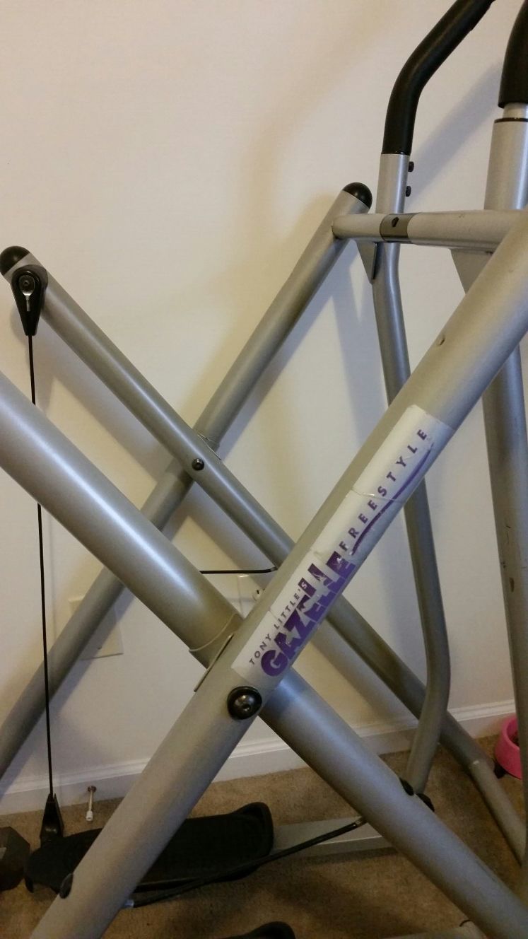Tony Little's freestyle Gazelle glider