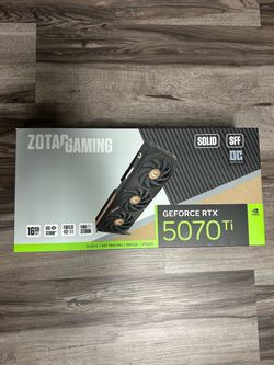 ZOTAC GAMING GeForce RTX 5070 Ti SOLID SFF OC – 16GB GDDR7