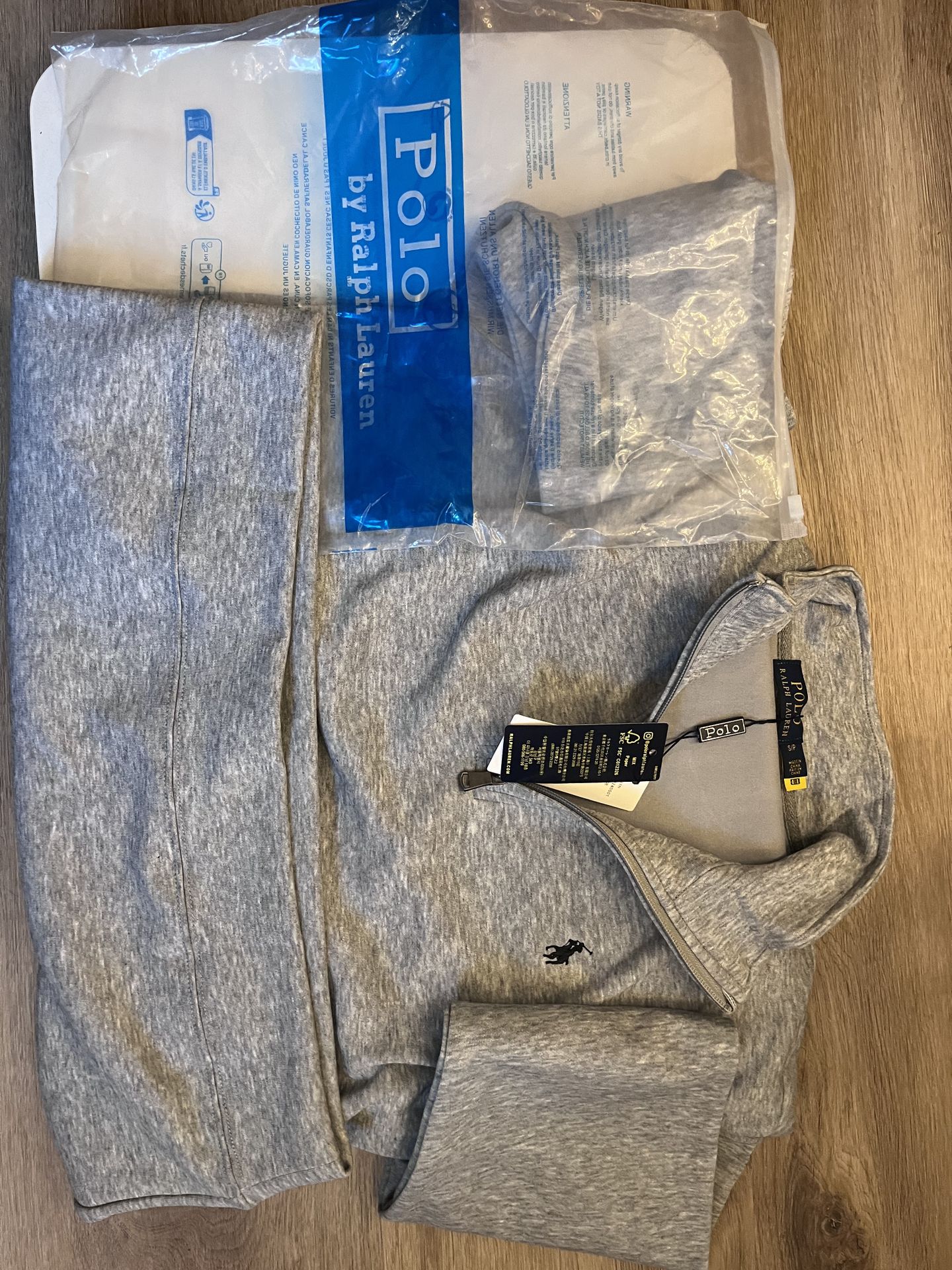 POLO quarter zip size S IN MEN