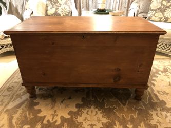 Antique pine chest