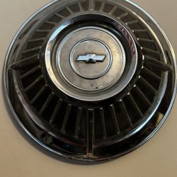 Vintage Chevy Hubcap