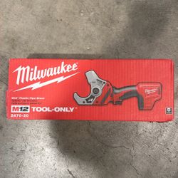 New Milwaukee M12 Plastic Cutter
