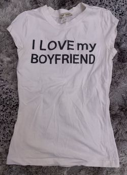 Women’s I Love My Boyfriend Shirt
