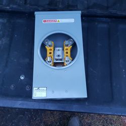 Electrical Cooper 200amp Meter Socket