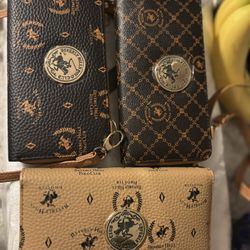 Vintage Polo Wristlets 