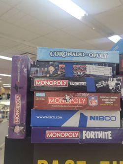 ASSORTED Monopoly Games, SOME NEW