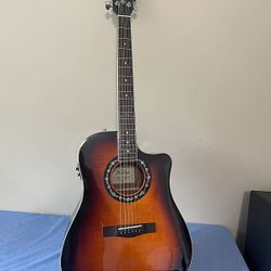 Fender t-bucket Acoustic/Electric Guitar Hot Rod Edition 