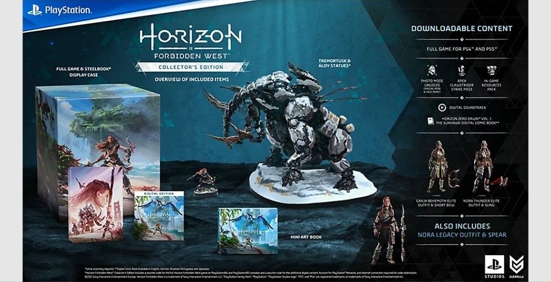 PS5 Horizon Forbidden West Collectors Edition