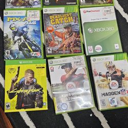 Xbox 1 And 360 Games