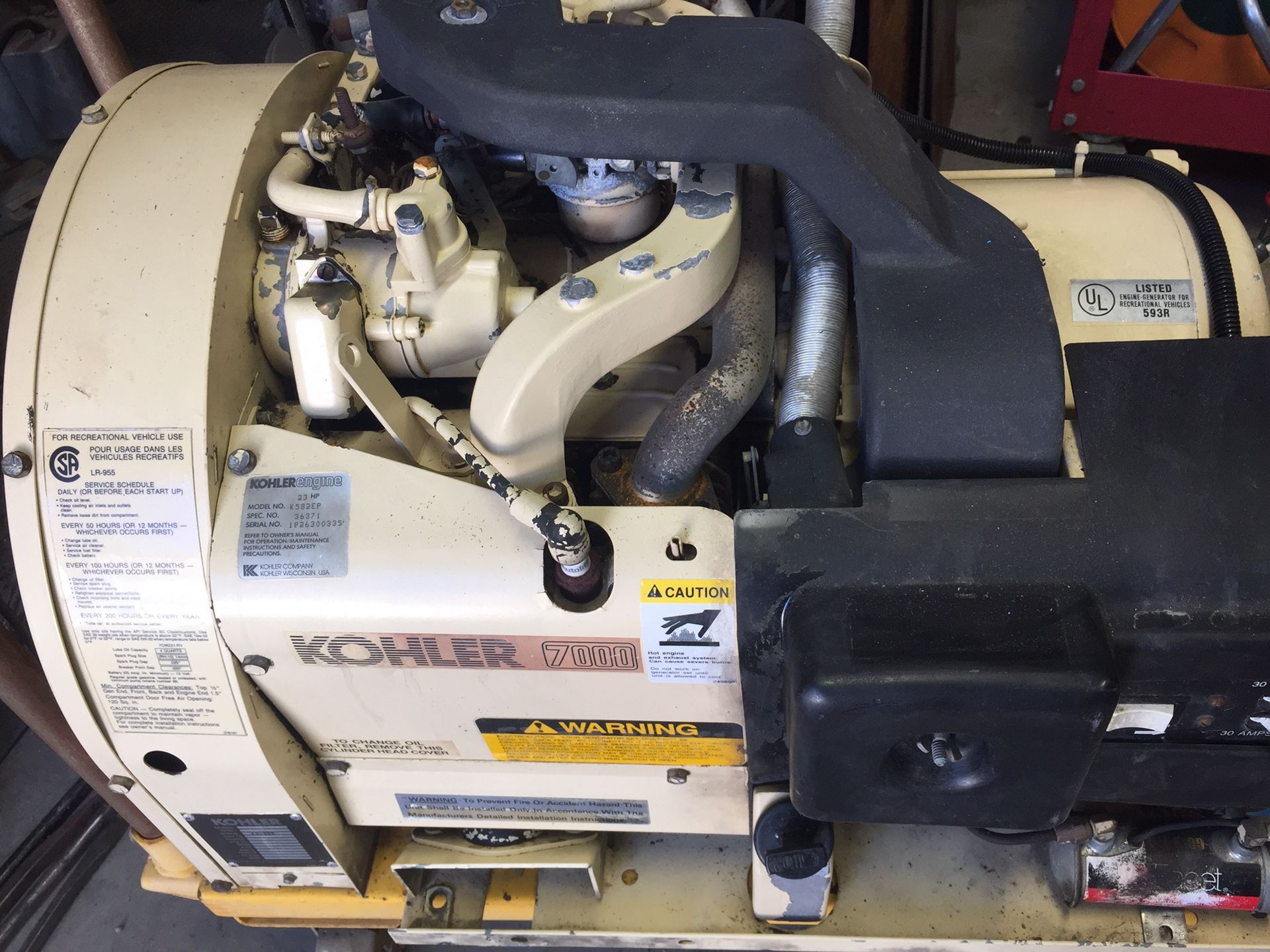 Kohler 7000 watt RV generator. for Sale in Simi Valley, CA OfferUp