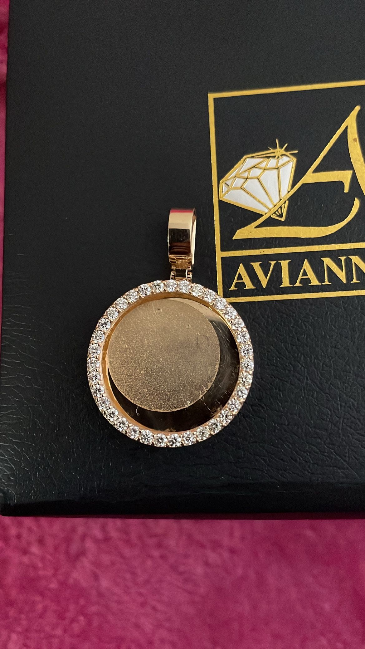 Avianne And Co 14k Diamond Memory Pendant